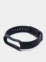 Синий меланж фирменный ремешок для браслета Xiaomi Mi Band 5 / 6 силиконовый ми бэнд