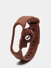 Коричневый ремешок для браслета mi band 5