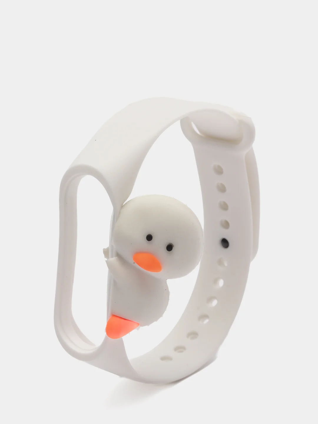 Серебряный ремешок для браслета mi band 5
