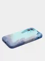 Синий чехол для iPhone X XS XR 11 12 Pro Max mini силиконовый айфон про макс