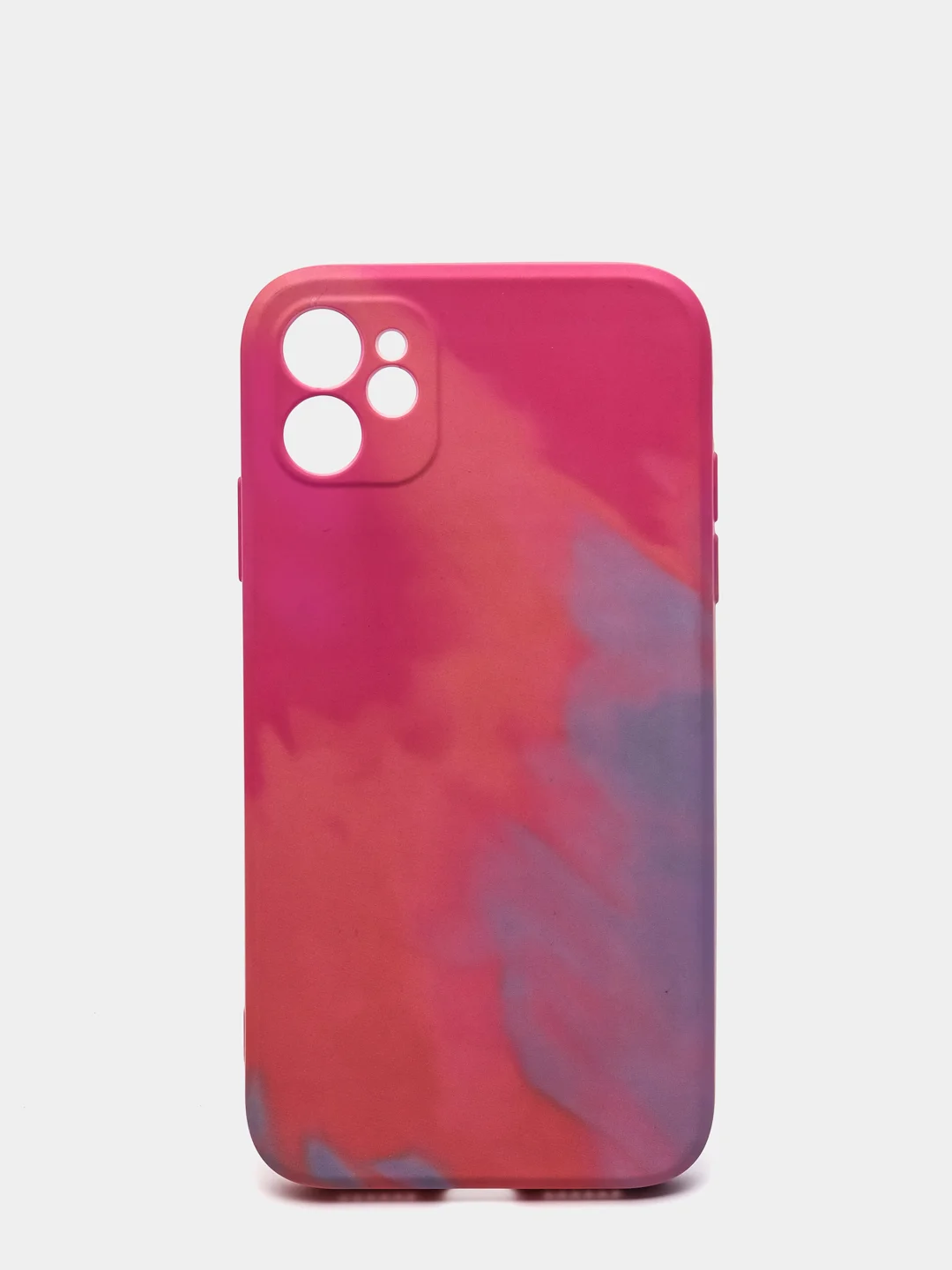 Розовый чехол для iPhone X XS XR 11 12 Pro Max mini силиконовый айфон про макс