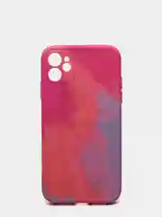 Розовый чехол для iPhone X XS XR 11 12 Pro Max mini силиконовый айфон про макс