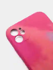 Розовый чехол для iPhone X XS XR 11 12 Pro Max mini силиконовый айфон про макс