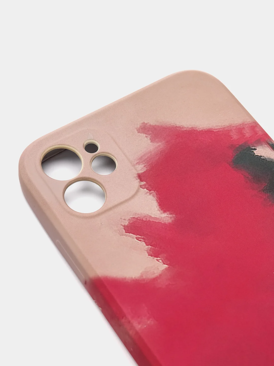 Багровый чехол для iPhone X XS XR 11 12 Pro Max mini силиконовый айфон про макс