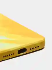 Желтый чехол для iPhone X XS XR 11 12 Pro Max mini силиконовый айфон про макс