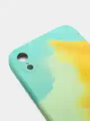 Желтый чехол для iPhone X XS XR 11 12 Pro Max mini силиконовый айфон про макс