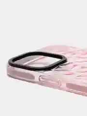 Розовый чехол для iPhone 11 13 Pro Max силиконовый айфон про макс