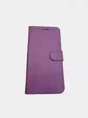 Пурпурный кожаный (PU) чехол книжка Realme C21