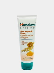 HIMALAYA SINCE 1930 Скраб для лица для жирной кожи с овсом и медом, 75 мл