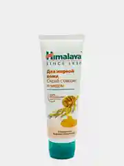 HIMALAYA SINCE 1930 Скраб для лица для жирной кожи с овсом и медом, 75 мл