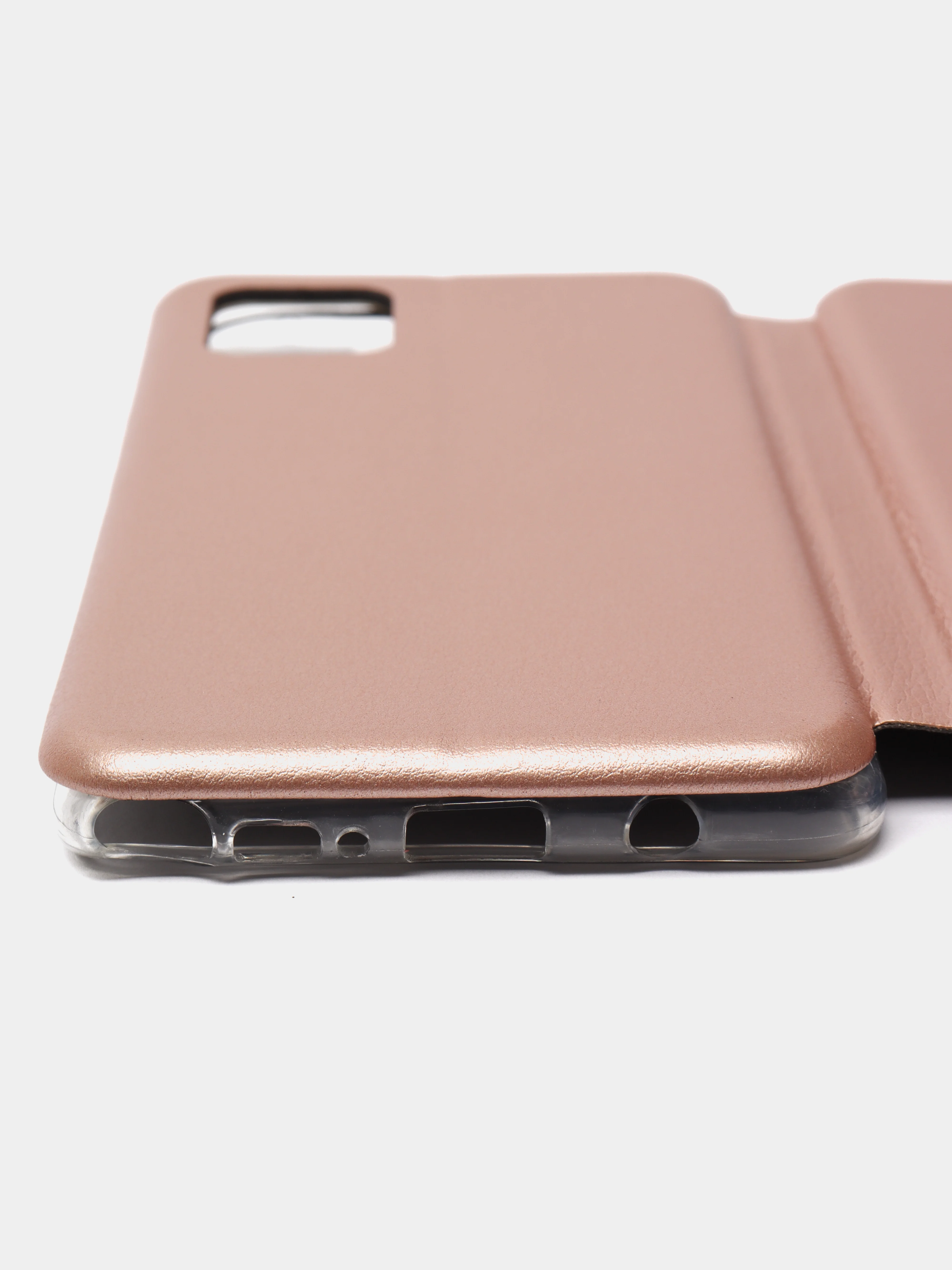 Золотой чехол книжка Samsung Note 10 Lite / A81