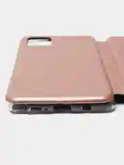 Золотой чехол книжка Samsung Note 10 Lite / A81