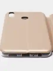 Золотой чехол книжка Honor 8x