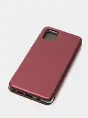 Бордовый чехол книжка Samsung Note 10 Lite / A81