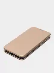 Золотой чехол-книжка Xiaomi Redmi 9 (Сяоми Редми 9)