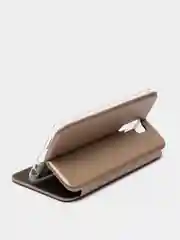 Золотой чехол-книжка Xiaomi Redmi 9 (Сяоми Редми 9)