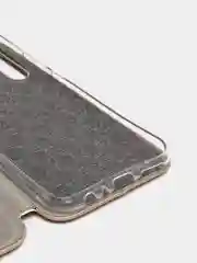 Чехол-книжка для Xiaomi Redmi Note 8 с закругленными краями, золото