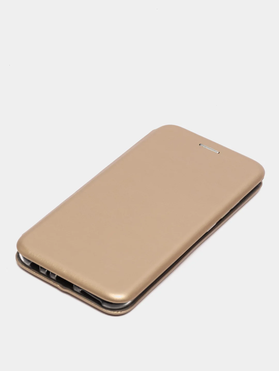 Чехол-книжка для Xiaomi Redmi Note 8 с закругленными краями, золото