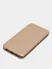 Чехол-книжка для Xiaomi Redmi Note 8 с закругленными краями, золото