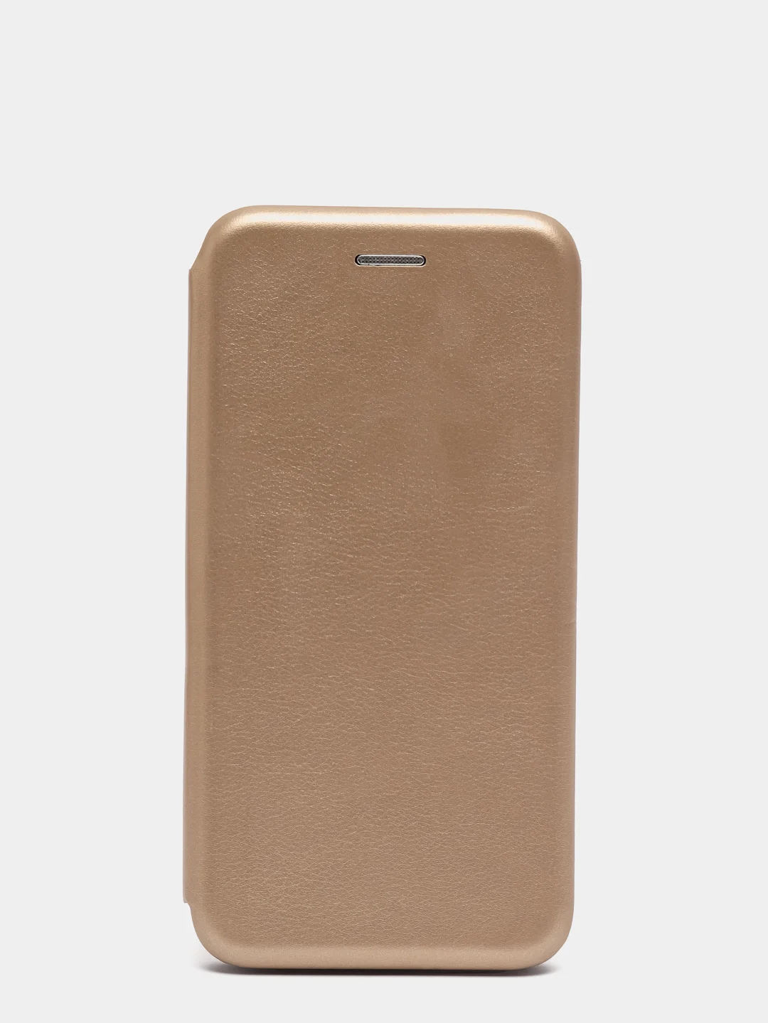 Чехол-книжка для Xiaomi Redmi Note 8 с закругленными краями, золото