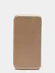 Чехол-книжка для Xiaomi Redmi Note 8 с закругленными краями, золото