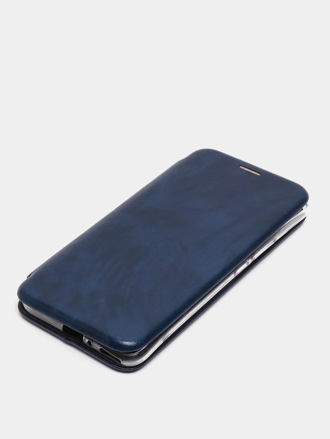Чехол-книжка для Honor 30 с закругленными краями, синий