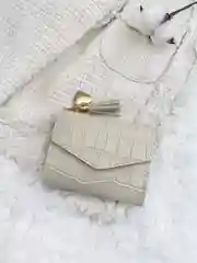 Бежевый кошелёк, женский кошелек