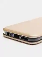 Чехол-книжка для Xiaomi Redmi 8A с закругленными краями, золото