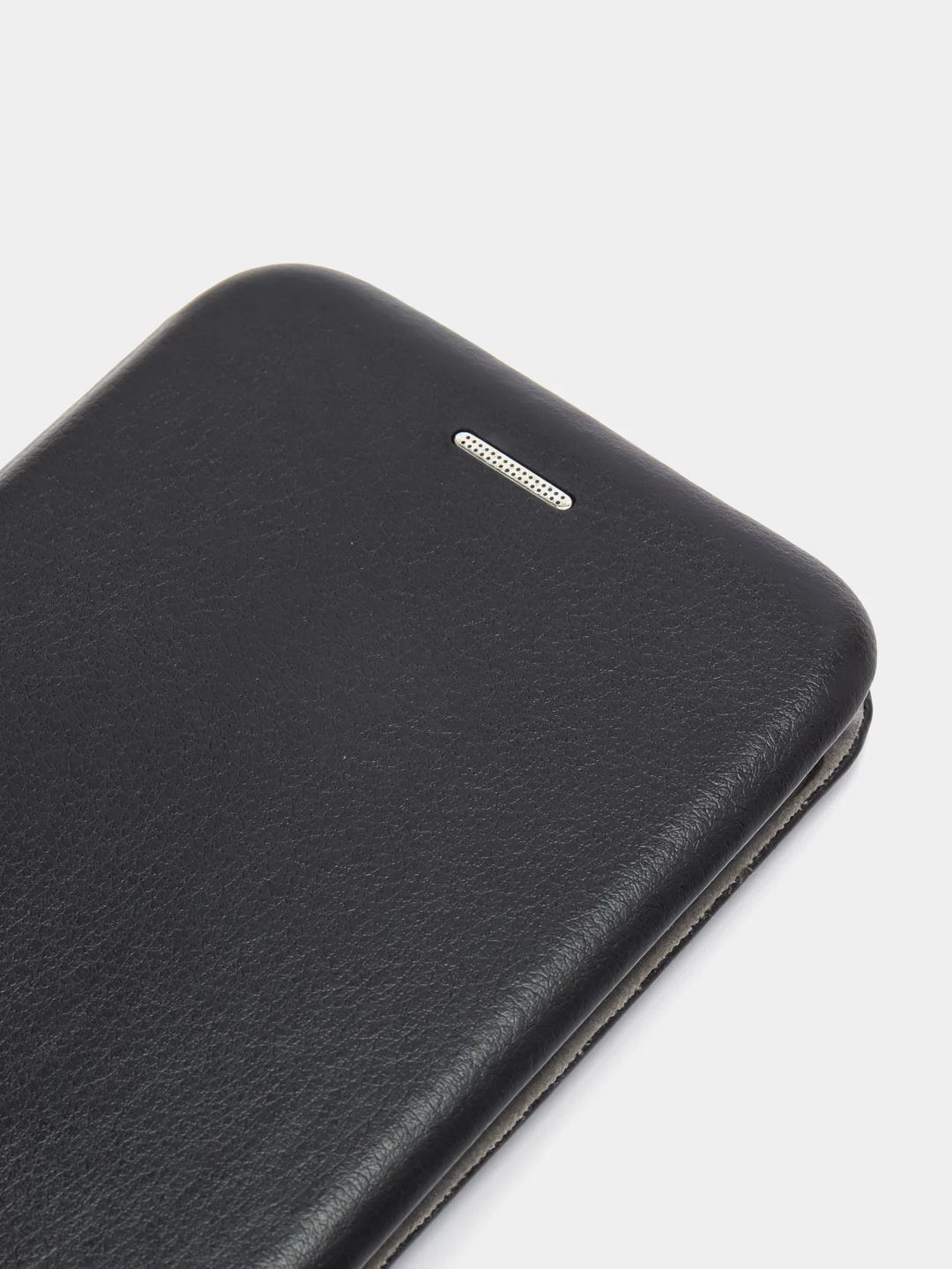 Чехол-книжка для Xiaomi Redmi Note 8 с закругленными краями, черный