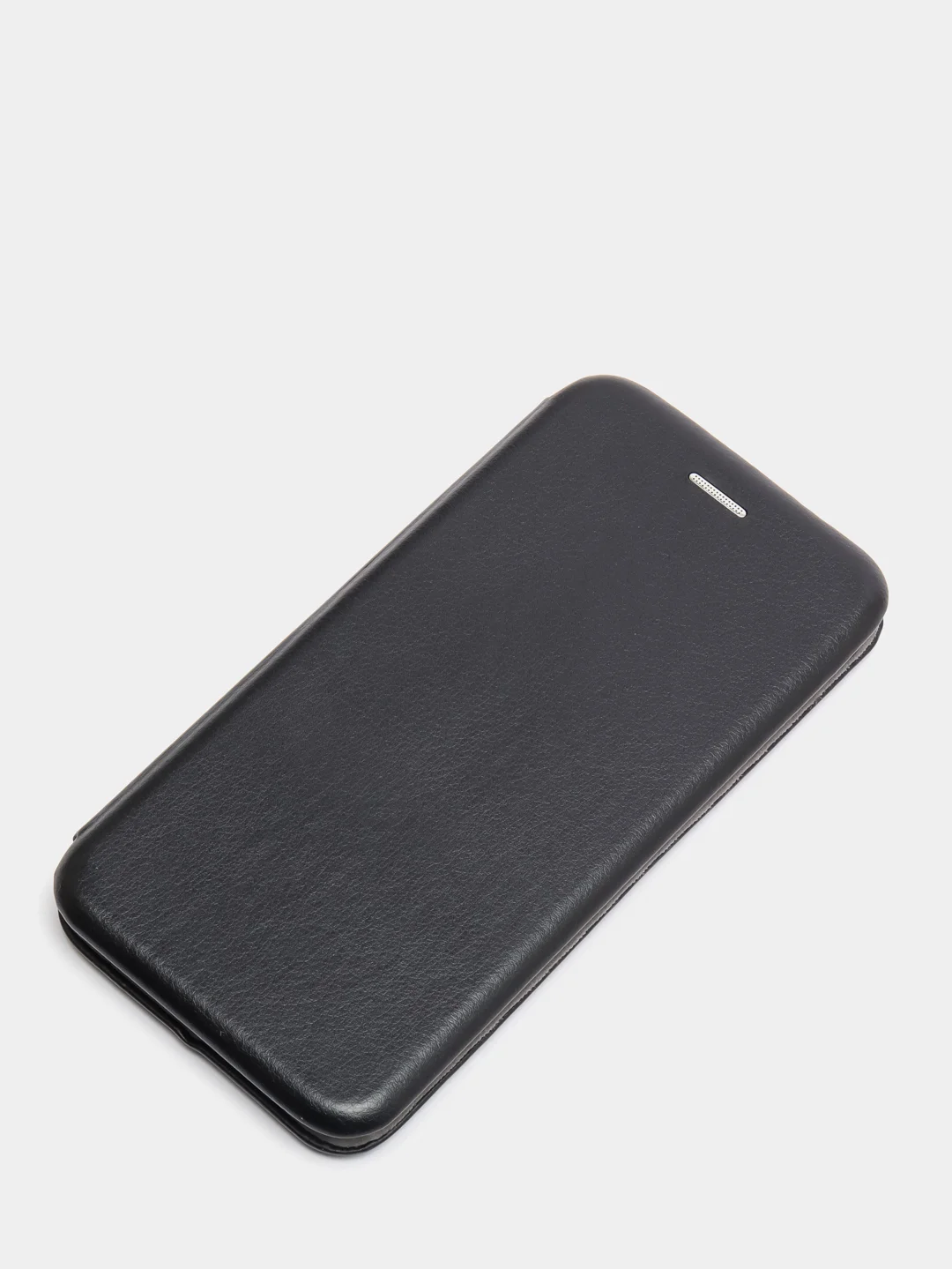 Чехол-книжка для Xiaomi Redmi Note 8 с закругленными краями, черный