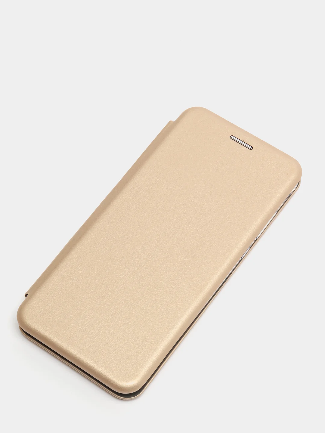 Чехол-книжка для Honor 30i с закругленными краями, золото