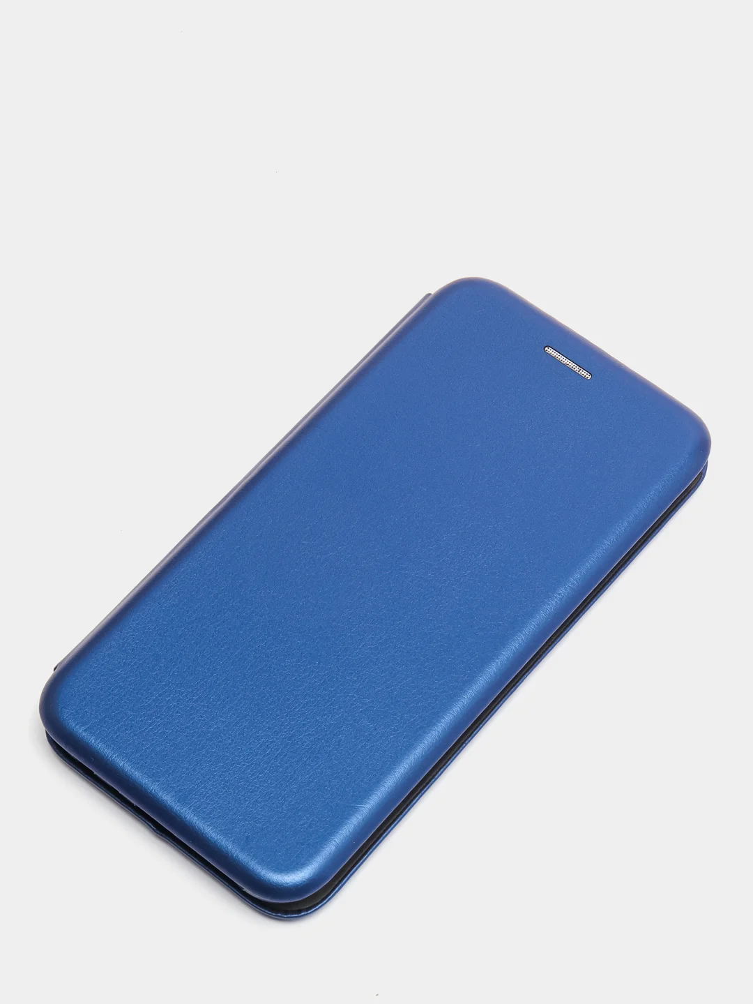 Чехол-книжка для Xiaomi Redmi Note 8 с закругленными краями, синий
