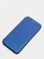 Чехол-книжка для Xiaomi Redmi Note 8 с закругленными краями, синий