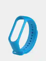 Синий силиконовый ремешок на Xiaomi Mi Band 3/4