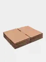 Картонная коробка, коробка из крафт картона для упаковки подарка, 20х20х10 см