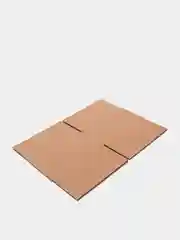 Картонная коробка, коробка из крафт картона для упаковки подарка, 20х20х10 см
