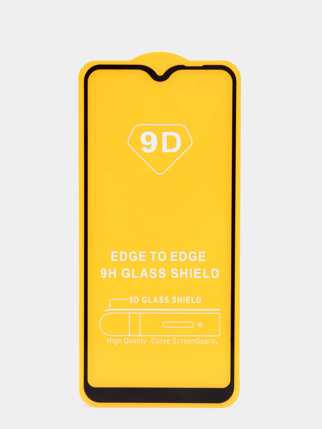 Черный защитное стекло 5D с тонкой рамкой для Samsung A60,A90,A20E 2019,A2 Core,J4 Core 2019