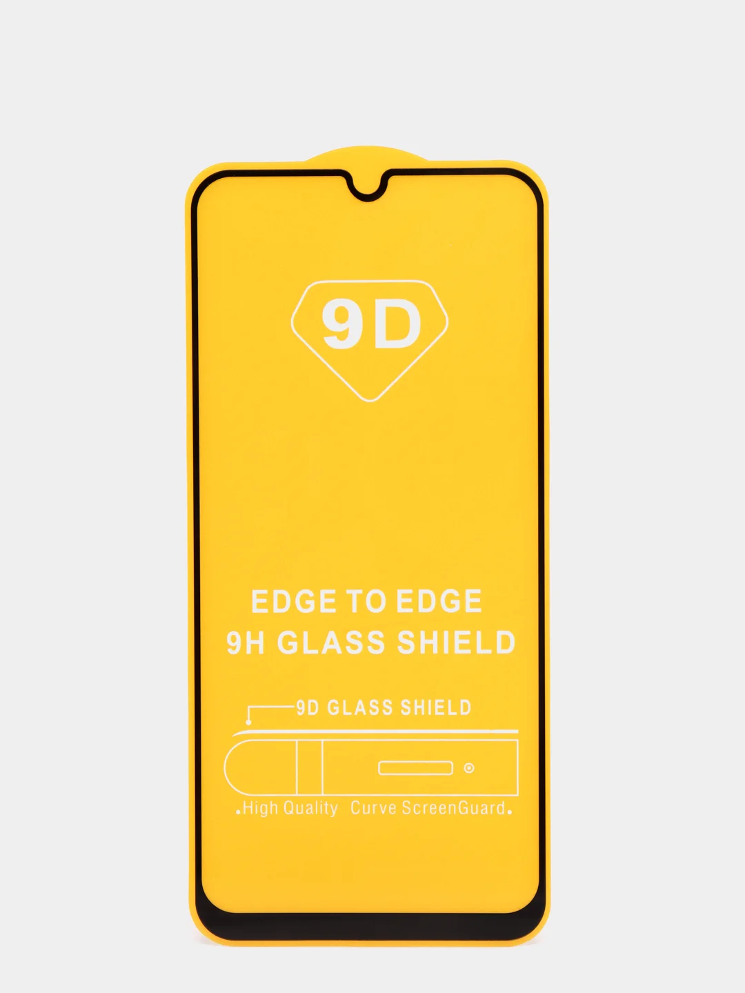 Черный защитное стекло 5D с тонкой рамкой для Samsung A60,A90,A20E 2019,A2 Core,J4 Core 2019