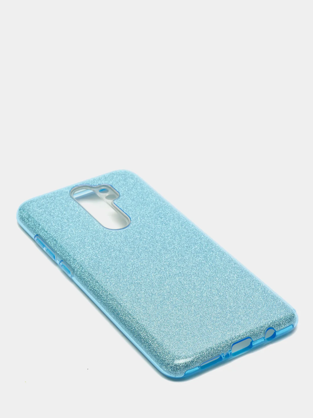 Голубой чехол блестящий Xiaomi Redmi Note 8 pro