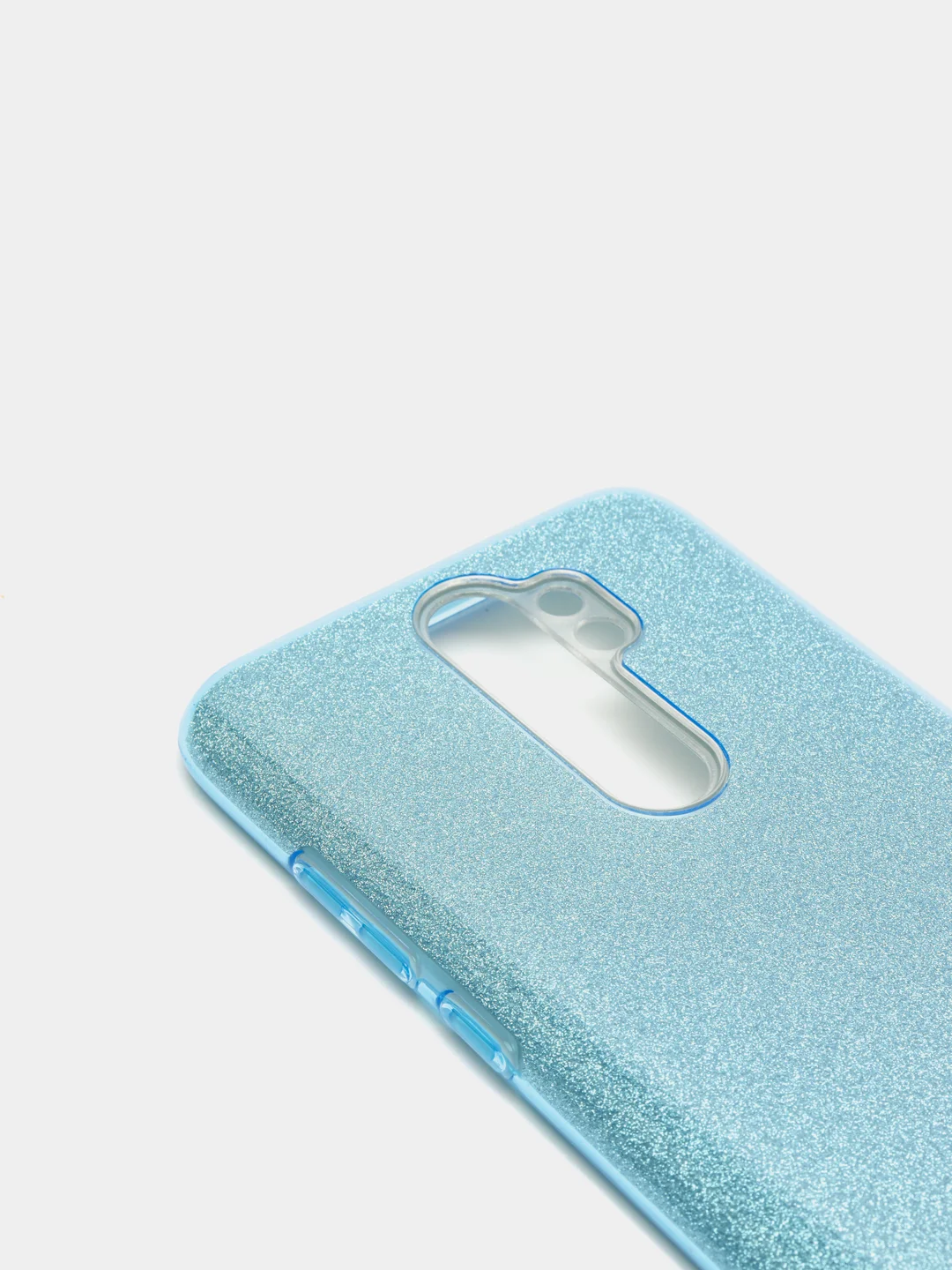 Голубой чехол блестящий Xiaomi Redmi Note 8 pro