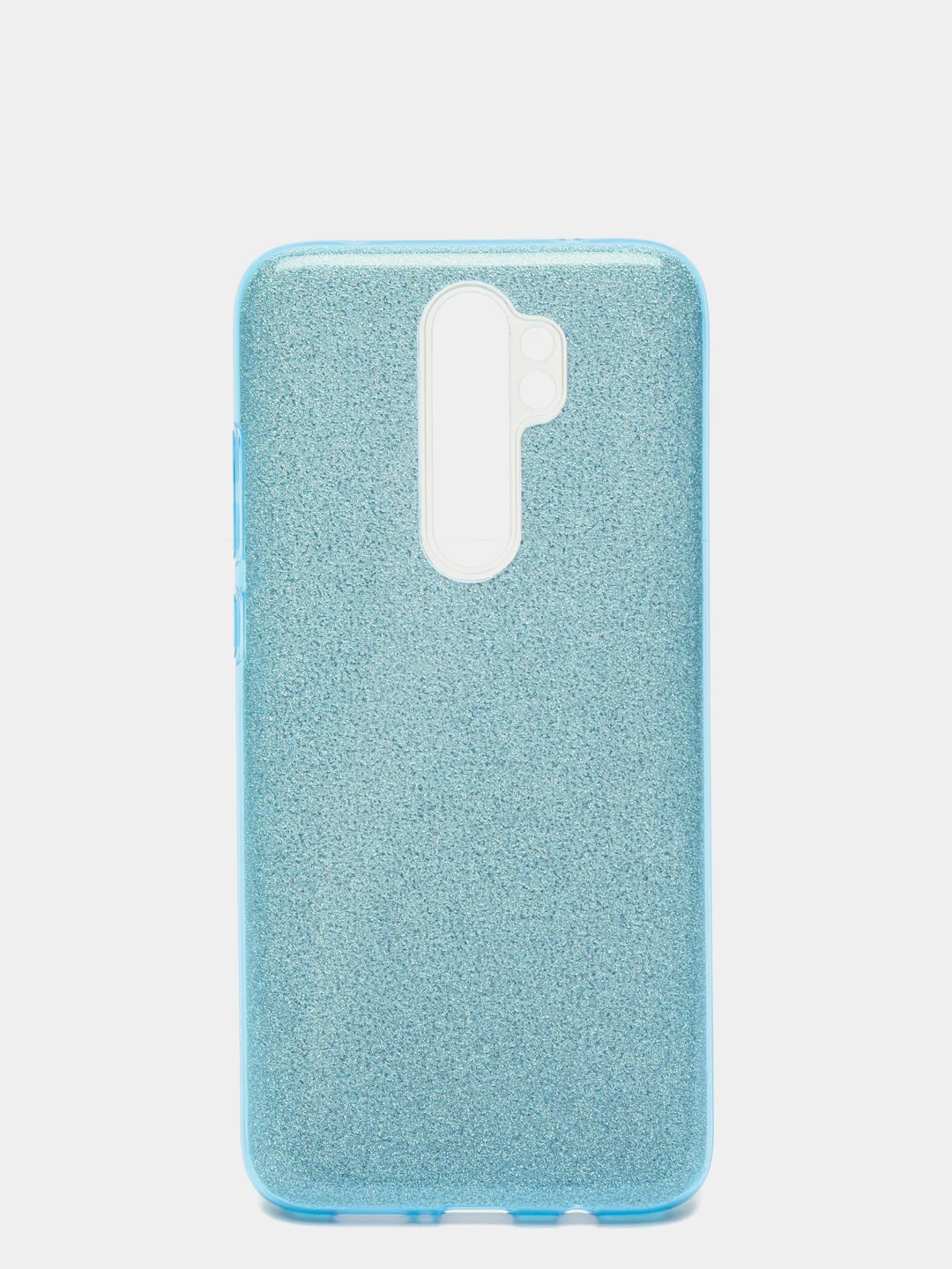 Голубой чехол блестящий Xiaomi Redmi Note 8 pro