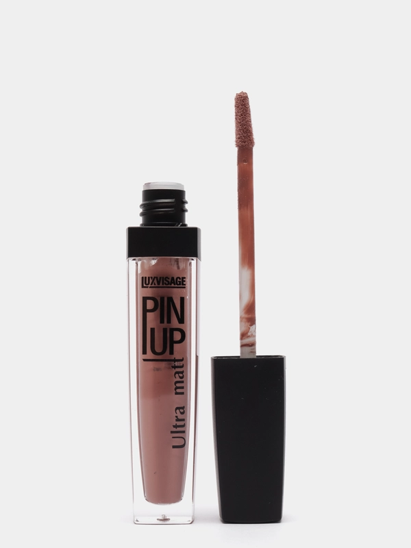 Блеск для губ LUXVISAGE PIN UP Ultra matt тон 39 Beige nude