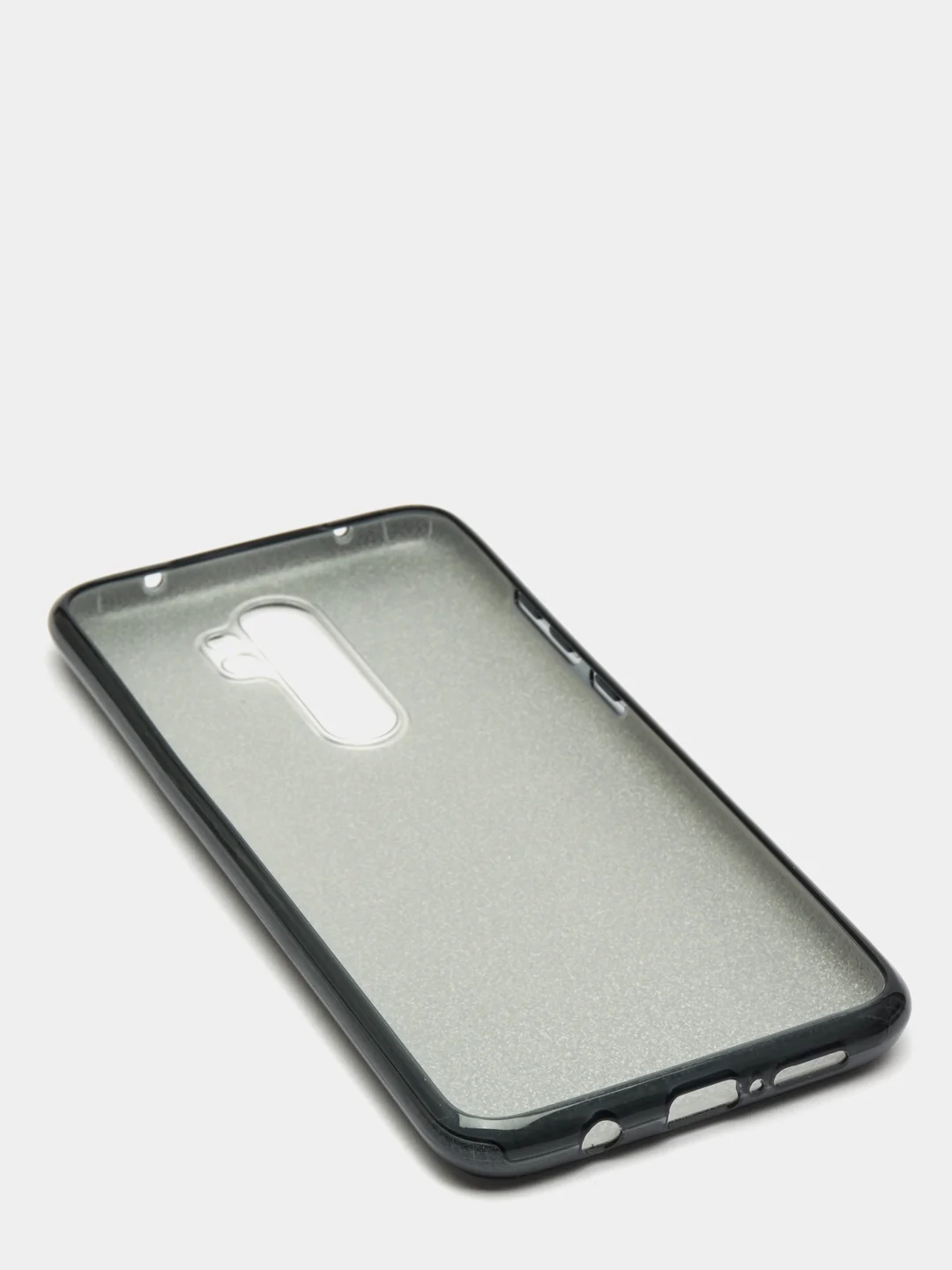 Угольный чехол блестящий Xiaomi Redmi Note 8 pro