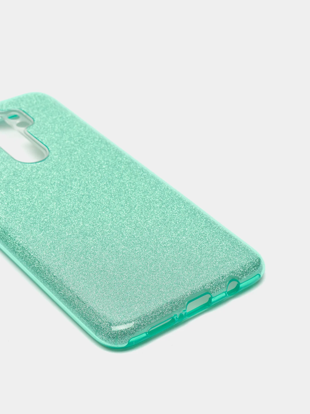 Бирюзовый чехол блестящий Xiaomi Redmi Note 8 pro