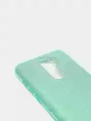 Бирюзовый чехол блестящий Xiaomi Redmi Note 8 pro