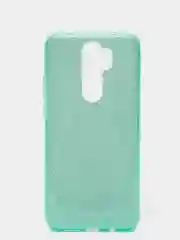 Бирюзовый чехол блестящий Xiaomi Redmi Note 8 pro