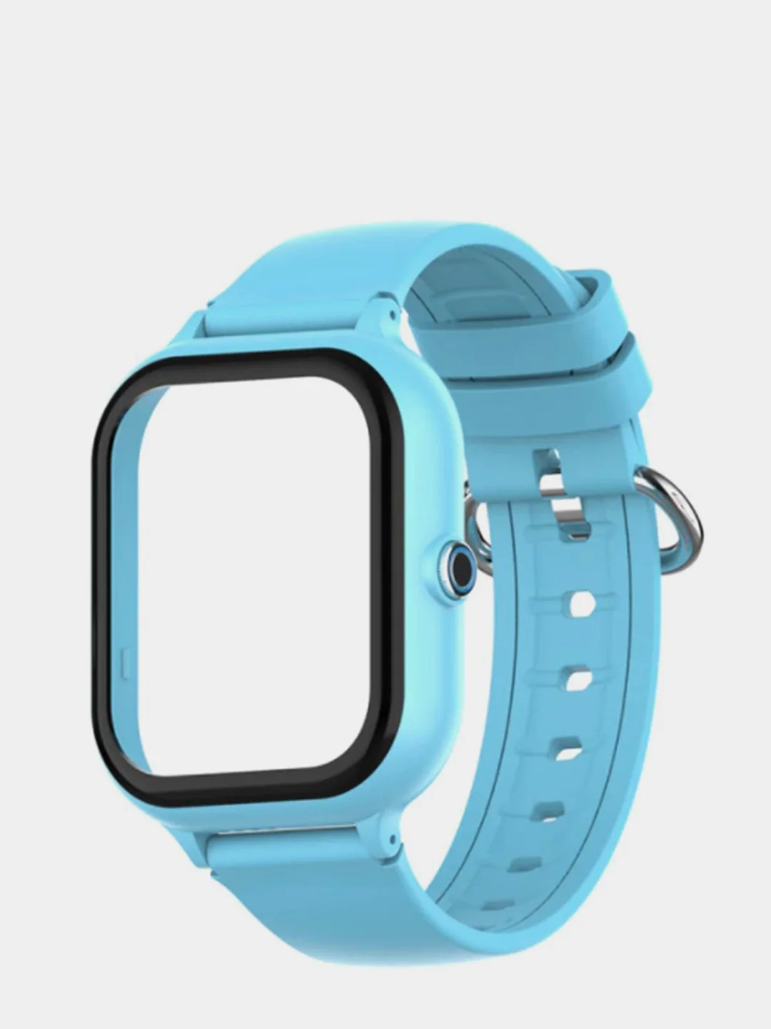 Голубой чехол корпус для умных детских смарт часов Smart Baby Watch Wonlex KT24