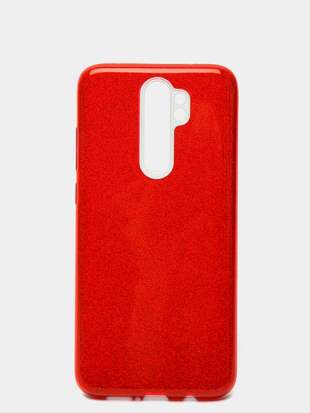 Красный чехол блестящий Xiaomi Redmi Note 8 pro