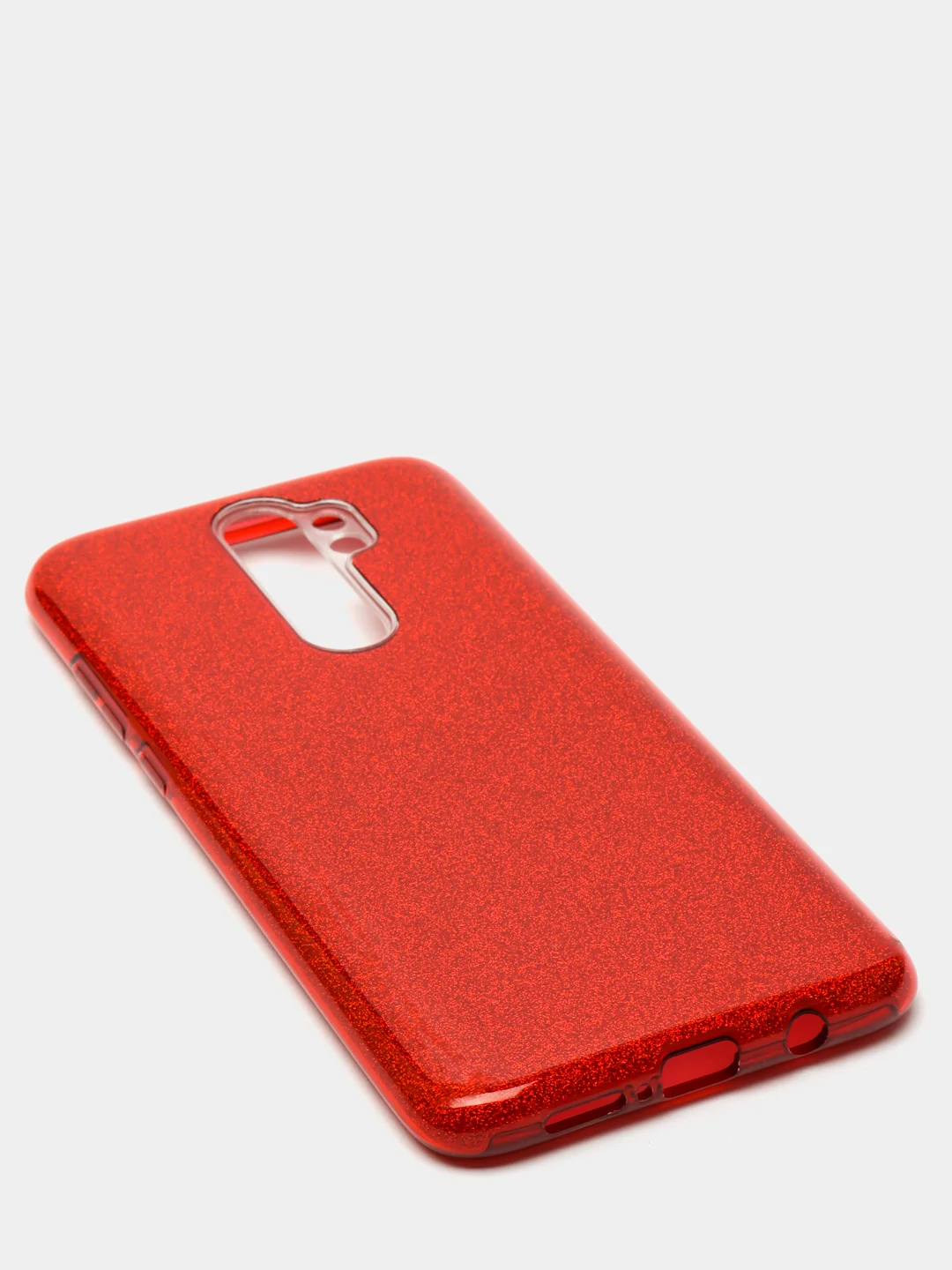 Красный чехол блестящий Xiaomi Redmi Note 8 pro
