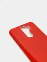 Красный чехол блестящий Xiaomi Redmi Note 8 pro